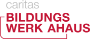 Logo in rot vom Bildungswerk Ahaus des Caritasverbandes Logo in rot vom Bildungswerk Ahaus des Caritasverbandes